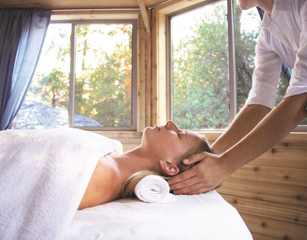 Massage in Private Massage Cabana (Kim Carroll)