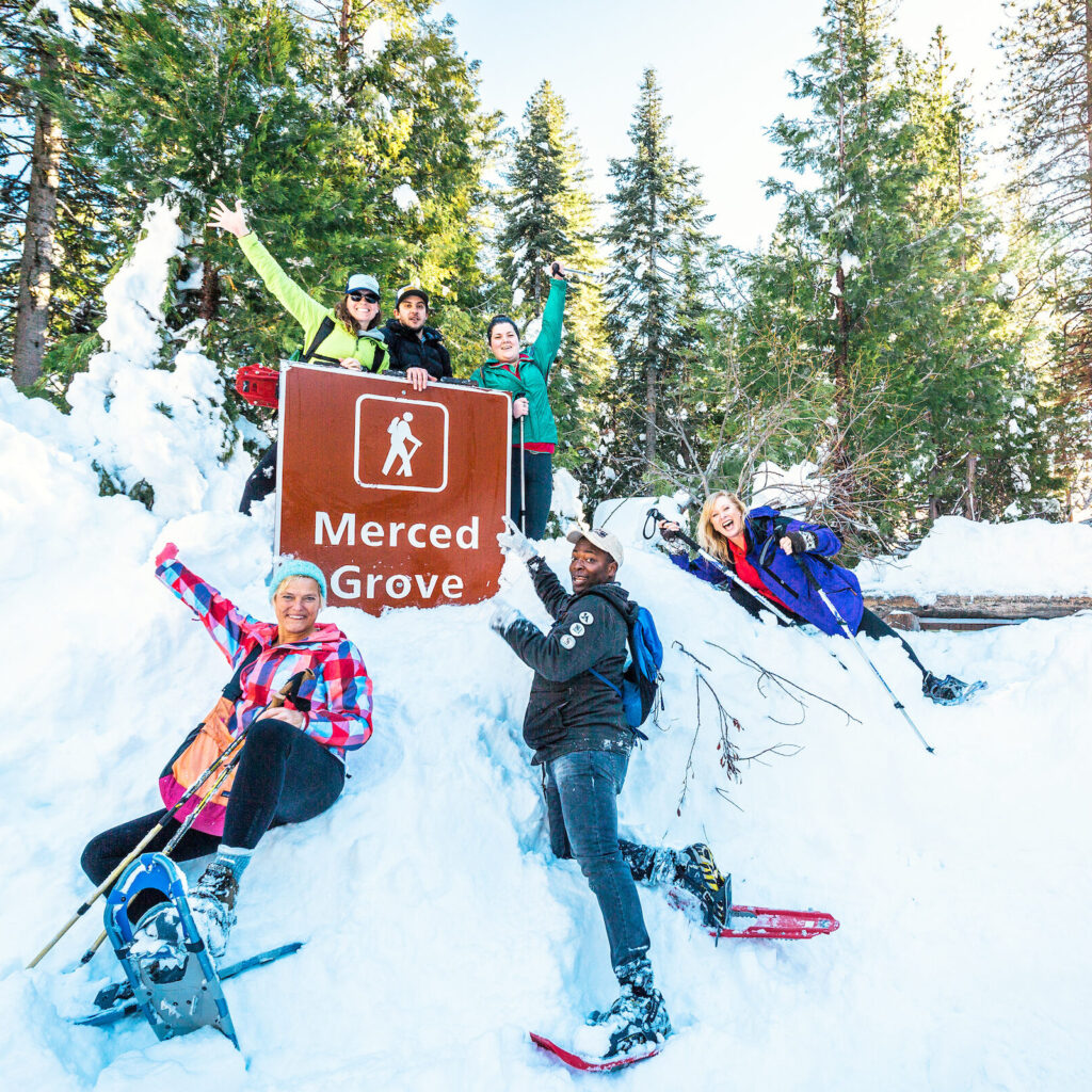 Merced Grove Snowshoe (Kim Carroll Photography)