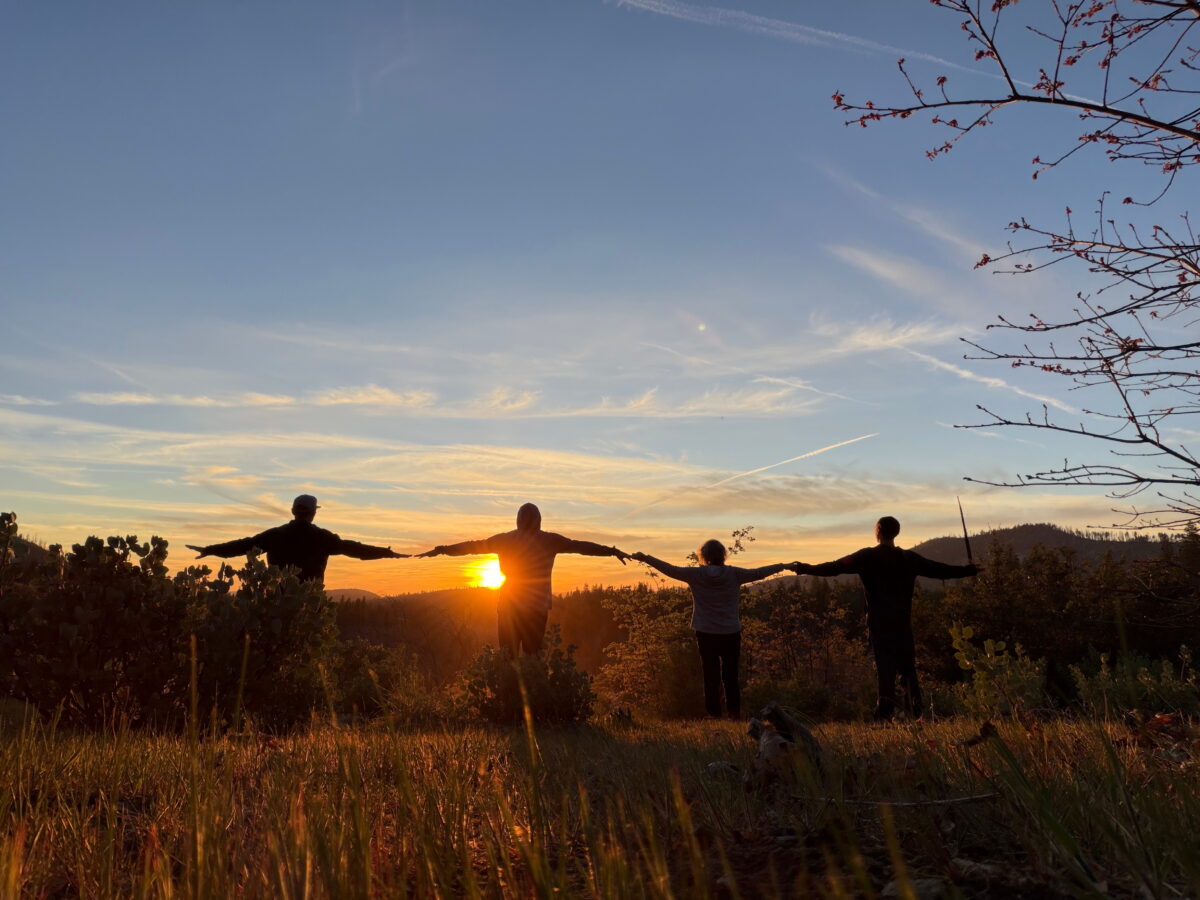 Three Generations at Sunset (Holly H. 3-23-26)